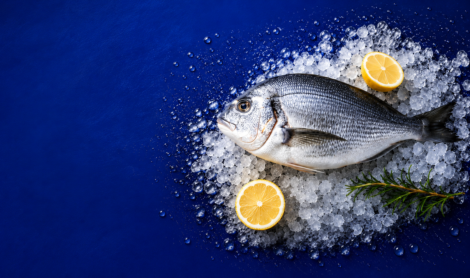 Poissons frais sur glace — Odyssée Marine